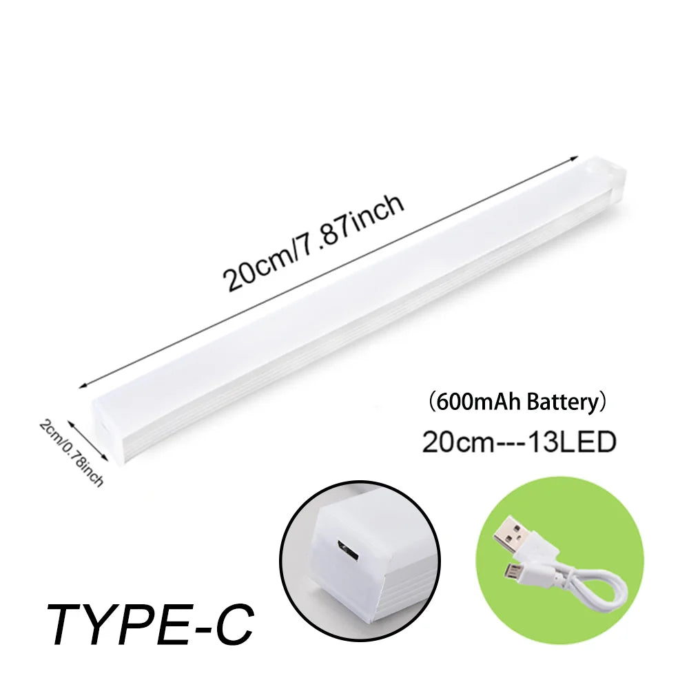 Rechargeable Motion Sensor Night Light — Wireless LED for Stairs, Closets & Hallways