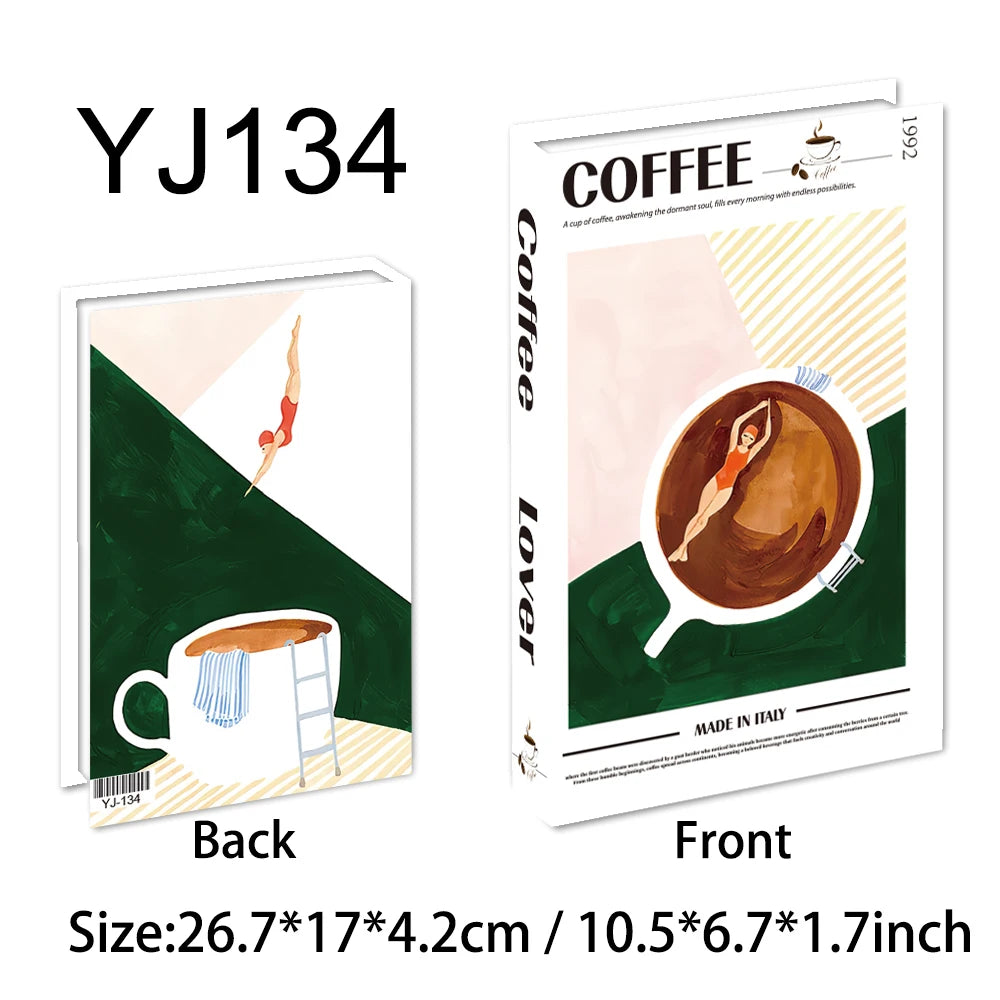 Decorative Storage Book Boxes — Hide Remotes, Cables & Small Clutter on Open Shelves