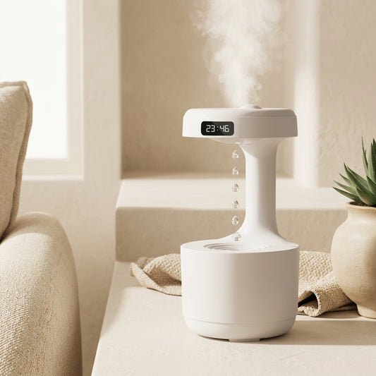 Portable Ultrasonic Humidifier — Quiet Mist for Desk, Bedroom & Office