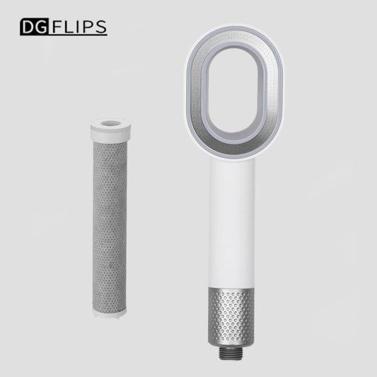 Filtered High-Pressure Shower Head — Hand Held Rain Shower with Water Filtration