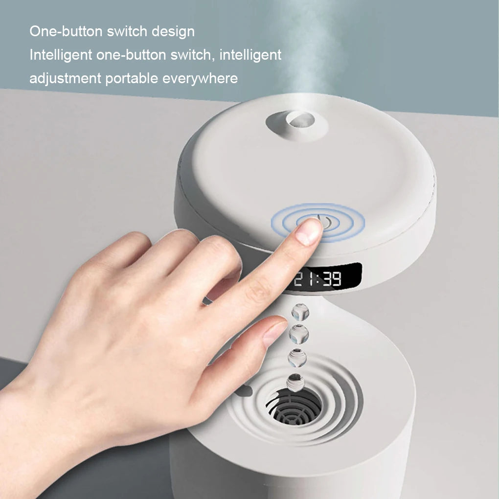 Portable Ultrasonic Humidifier — Quiet Mist for Desk, Bedroom & Office