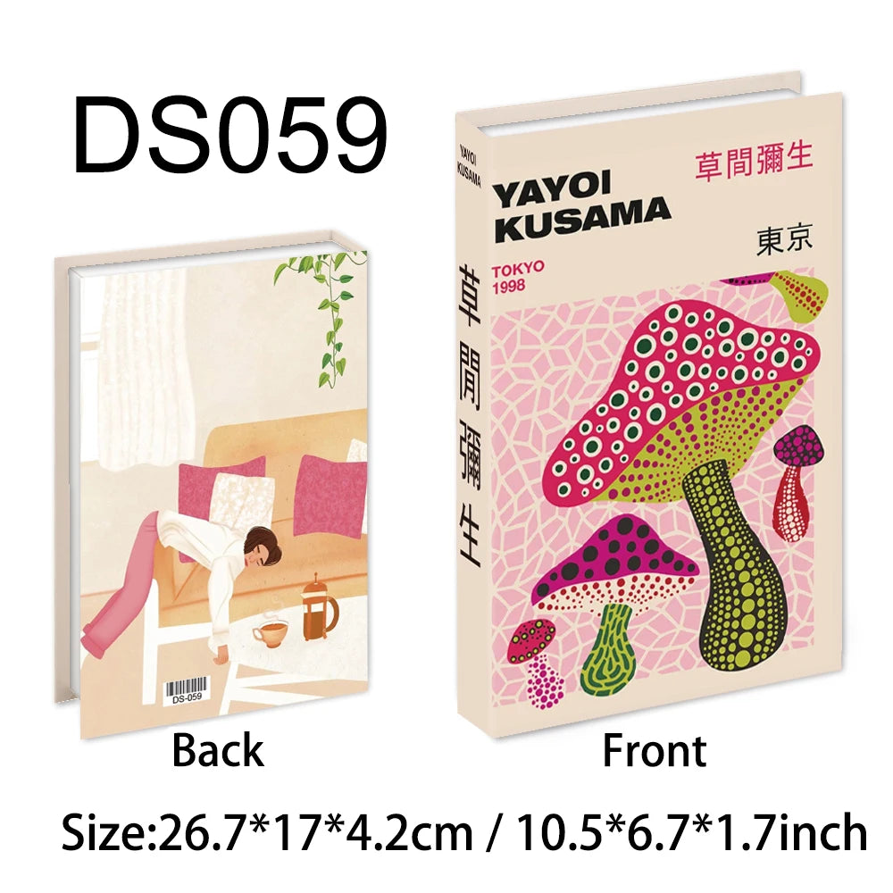 Decorative Storage Book Boxes — Hide Remotes, Cables & Small Clutter on Open Shelves