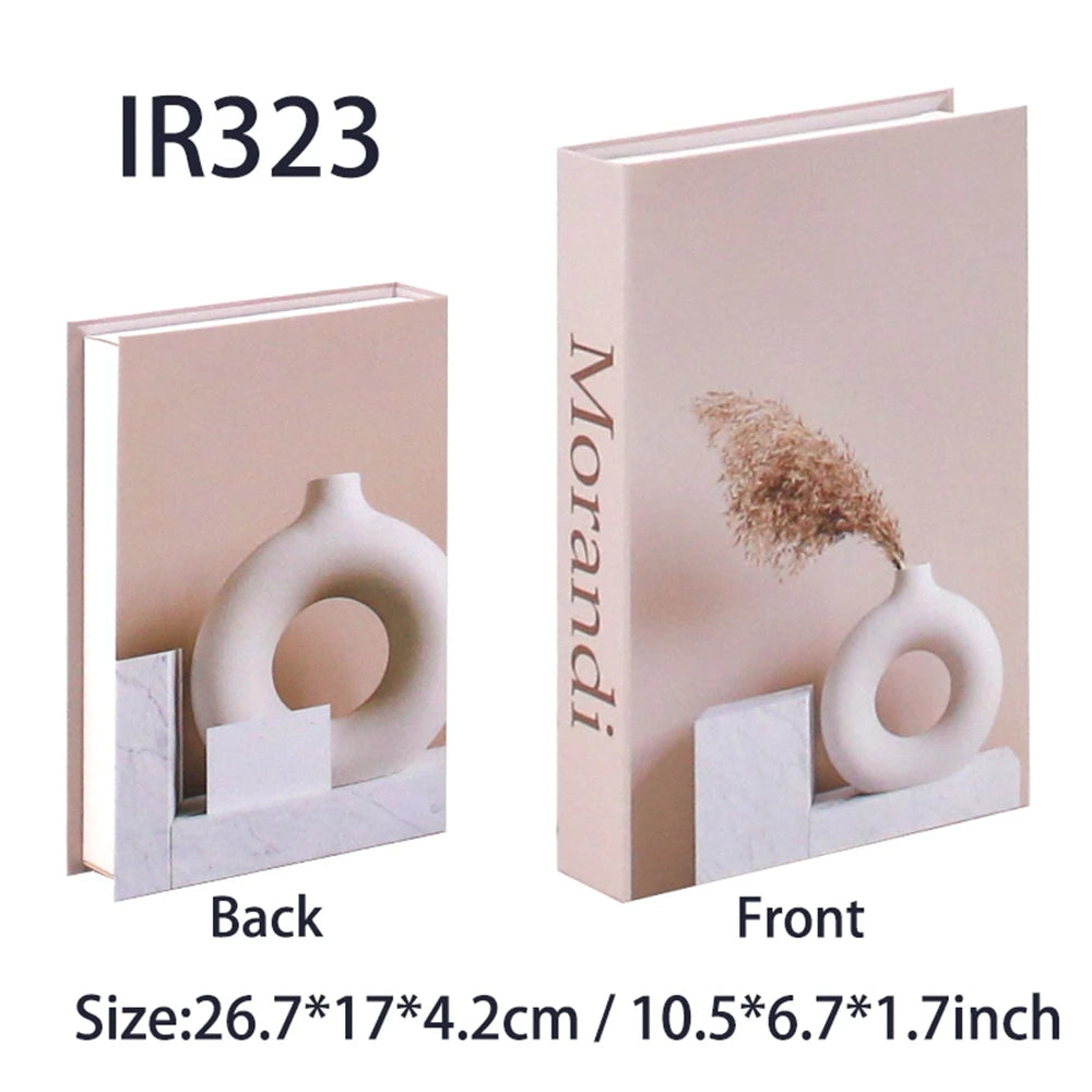 Decorative Storage Book Boxes — Hide Remotes, Cables & Small Clutter on Open Shelves